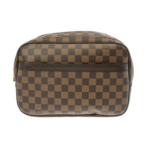 Louis Vuitton Damier Reporter Brown Canvas Shoulder Bag